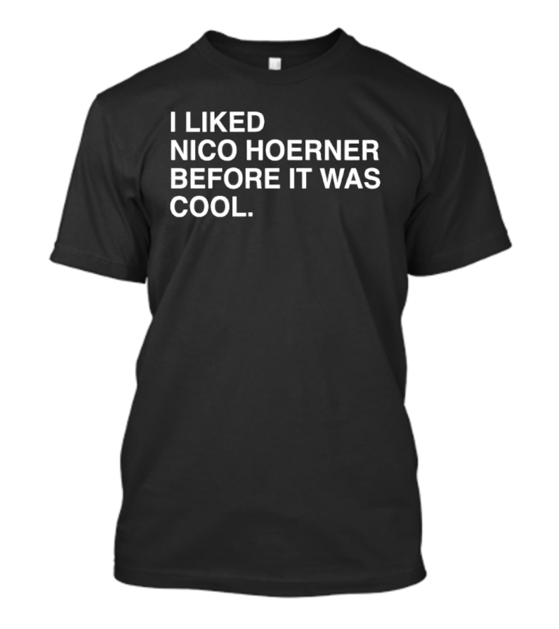 I Liked Nico Hoerner Before It Was Cool Baseball Fan T-Shirt