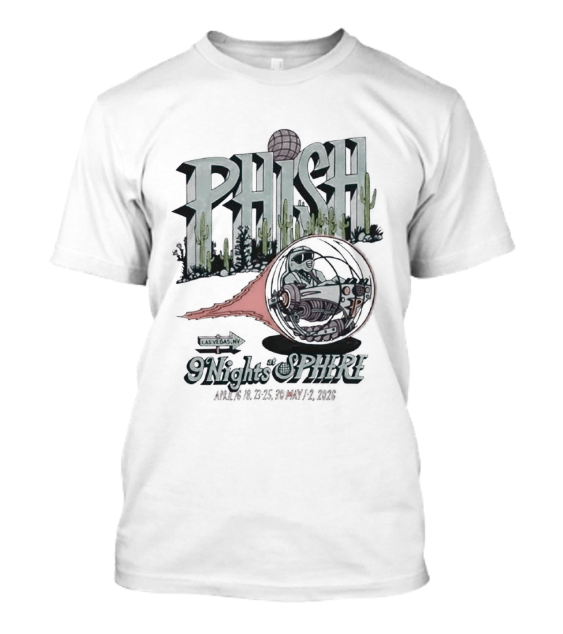 Phish Madison Square Garden New York April 2026 T-Shirt