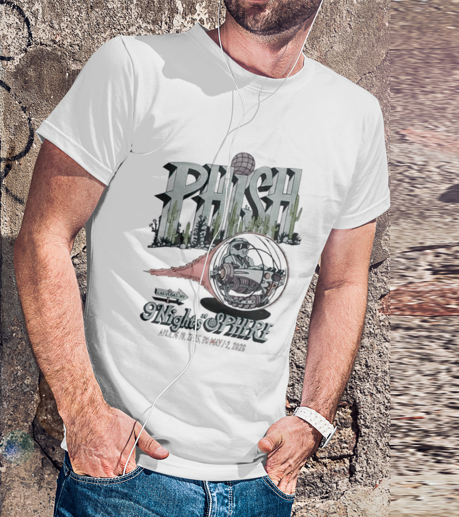 Phish Madison Square Garden New York April 2026 T-Shirt