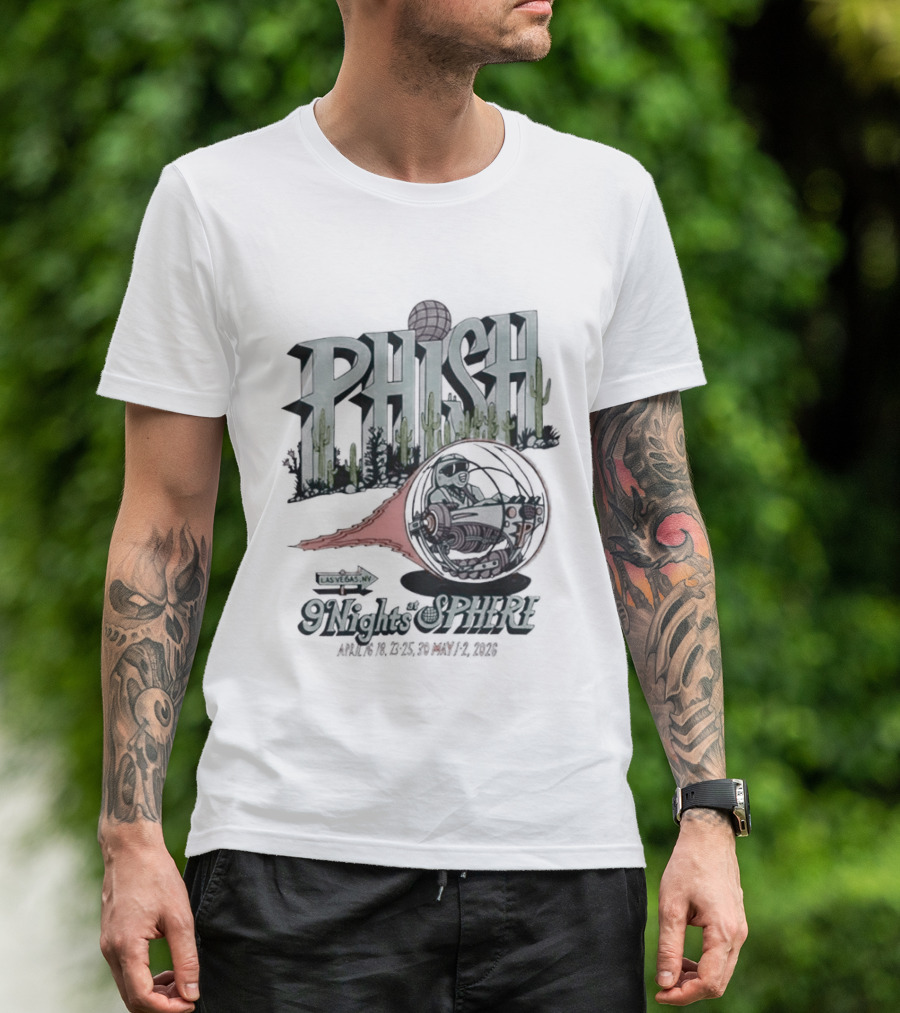 Phish Madison Square Garden New York April 2026 T-Shirt
