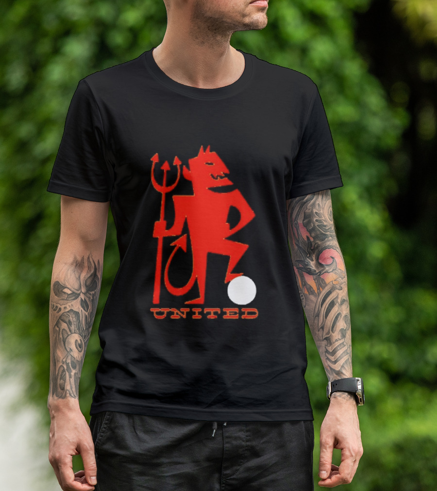 United Red Devil Icon Trident Soccer T-Shirt