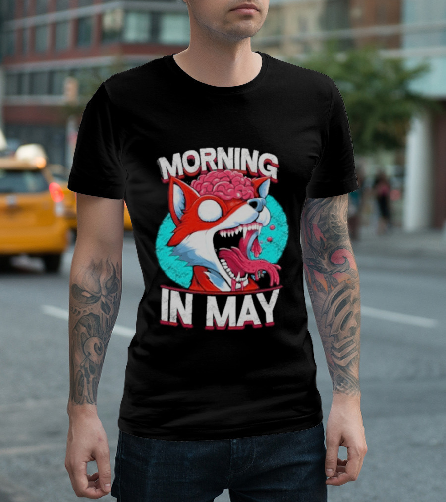 Morning In May Fox Brain Pop T-Shirt