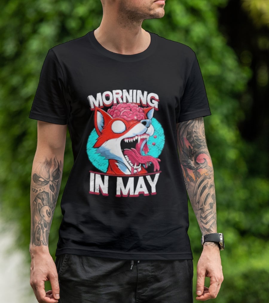Morning In May Fox Brain Pop T-Shirt