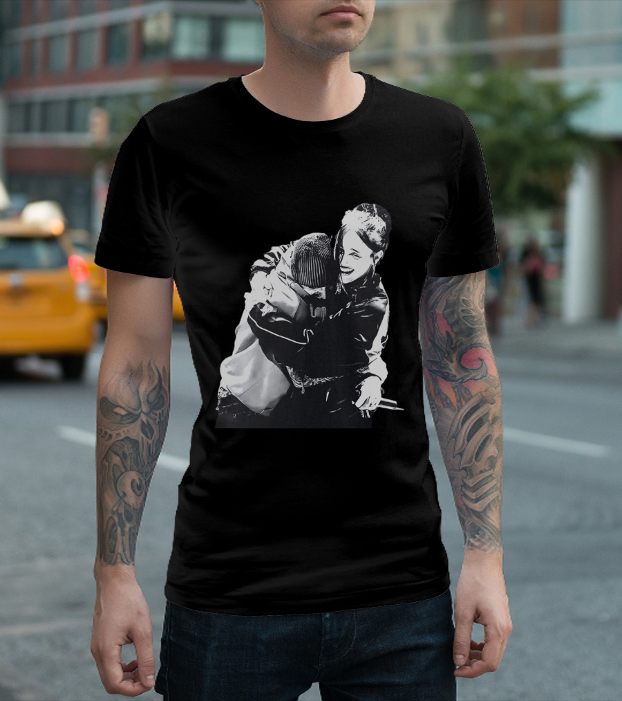 One Less Lonely Girl Coachella Billie Eilish Justin Bieber Hug 2026 T-Shirt