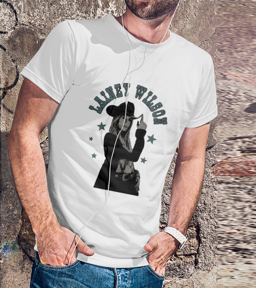 Lainey Wilson Tour 26 Western Cowboy Hat Starry Country Music T-Shirt