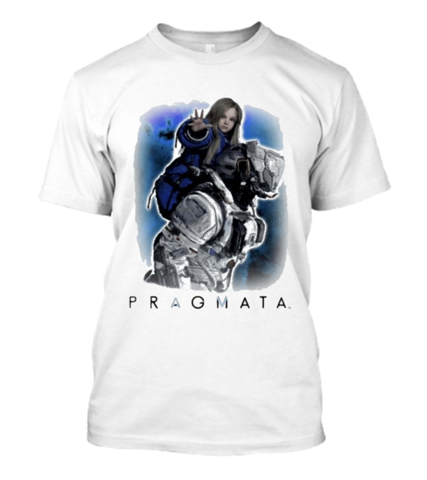 PRAGMATA Futuristic Sci Fi Adventure T-Shirt
