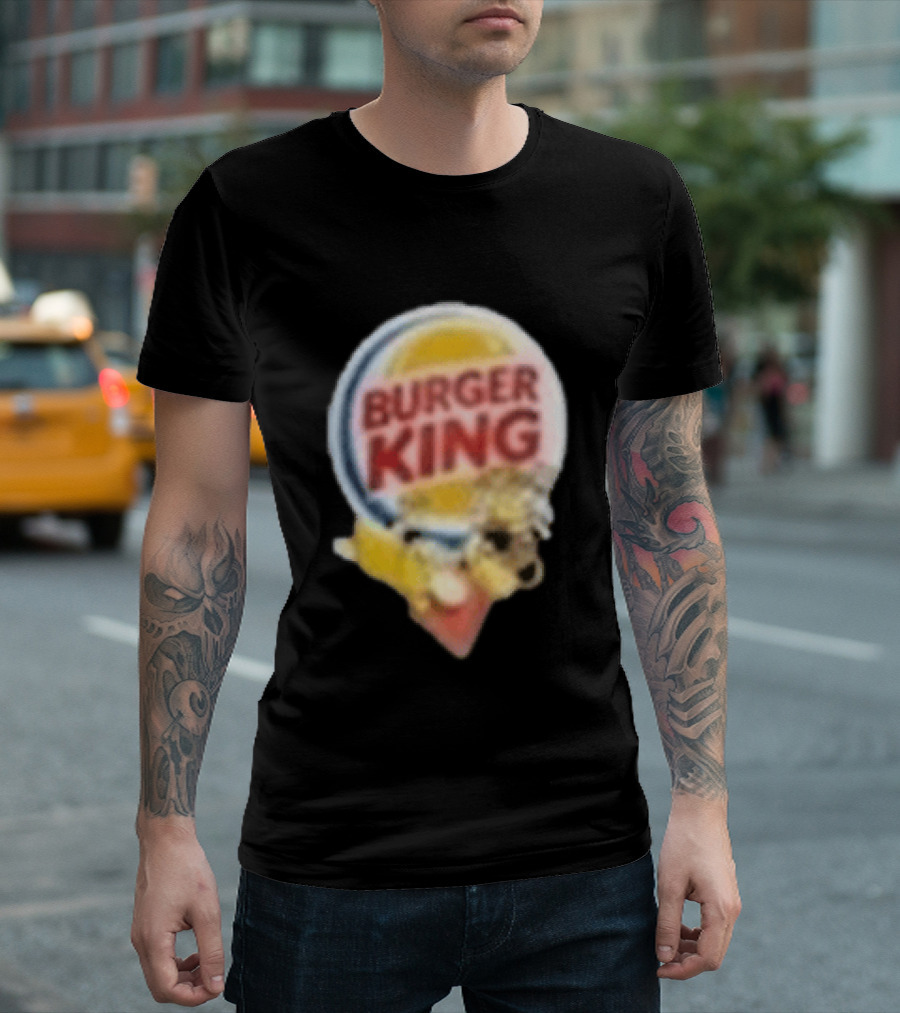 Burger King Breakfast Bakong Logo Burger Combo T-Shirt