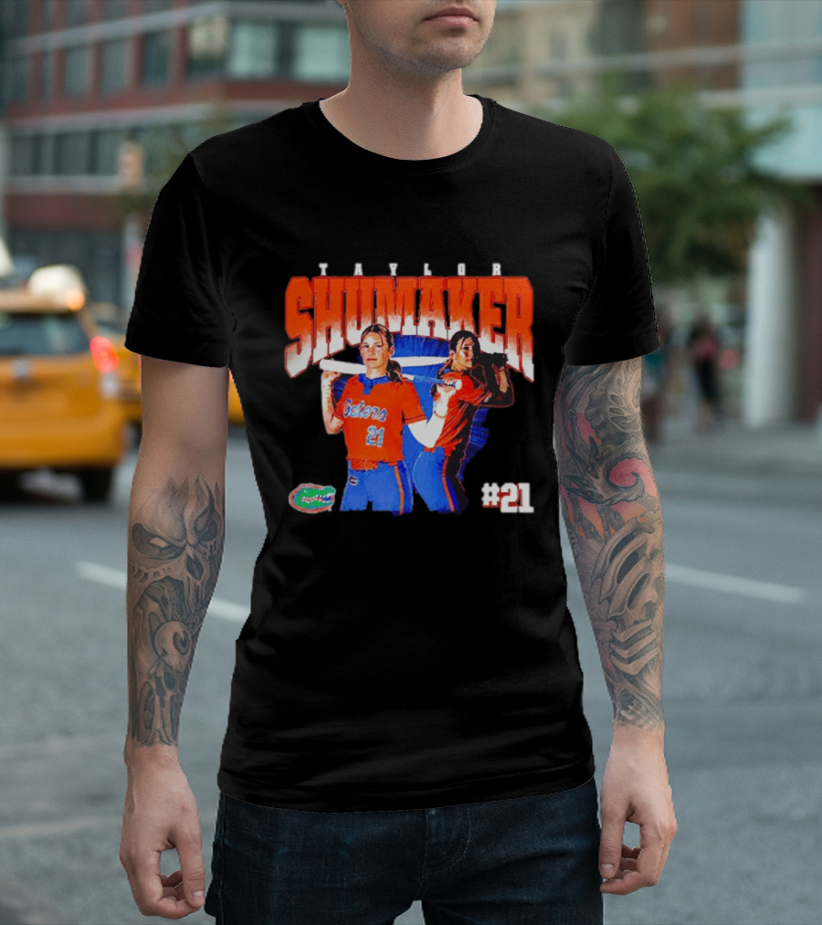 Florida Gators Softball Taylor Shumaker 21 NCAA Player Fan T-Shirt