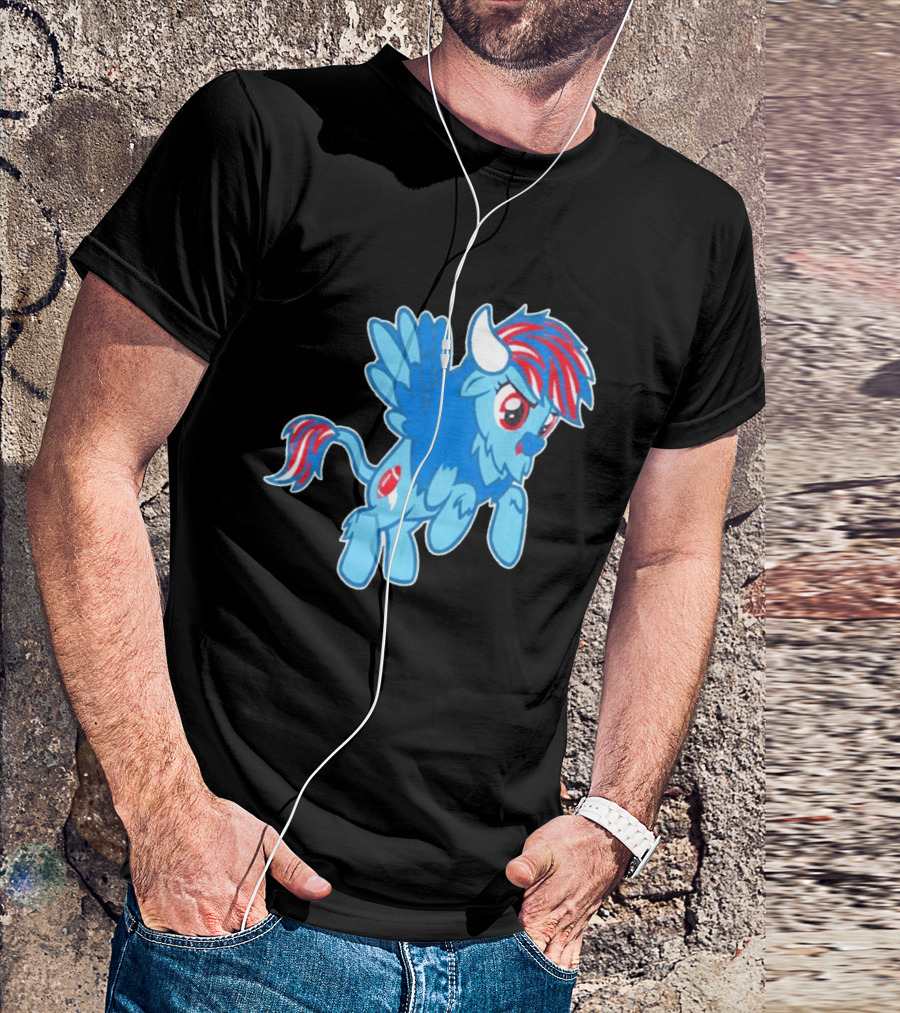 My Little Pony Buffalo Bills Fan T-Shirt