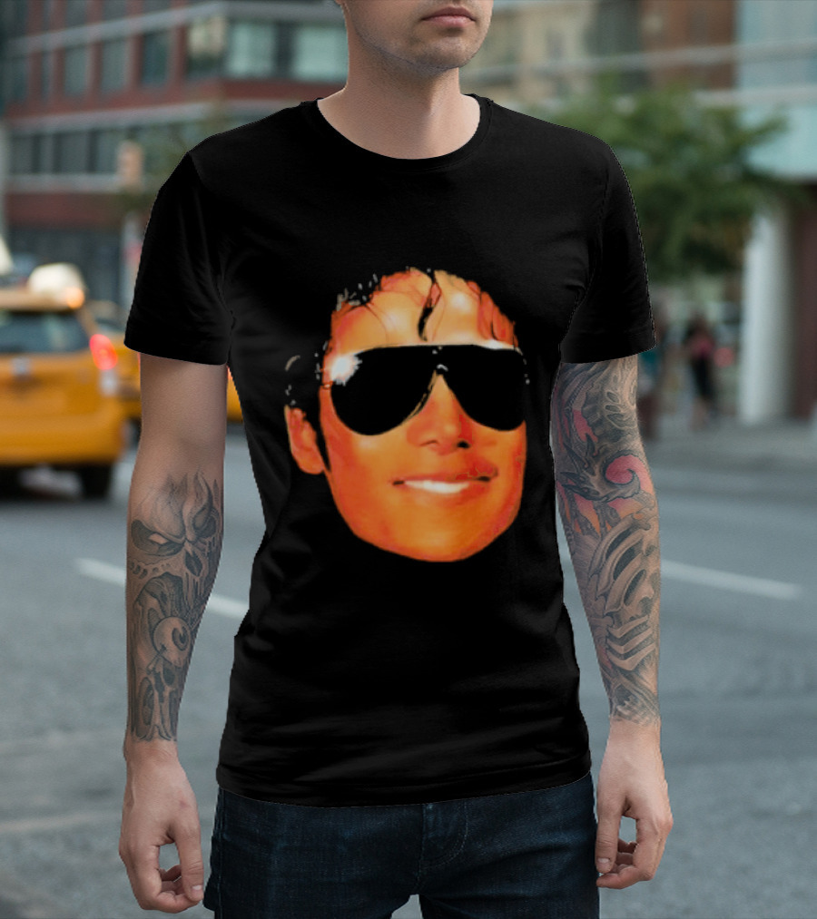 Godfrey Jackson Face With Sunglasses T-Shirt