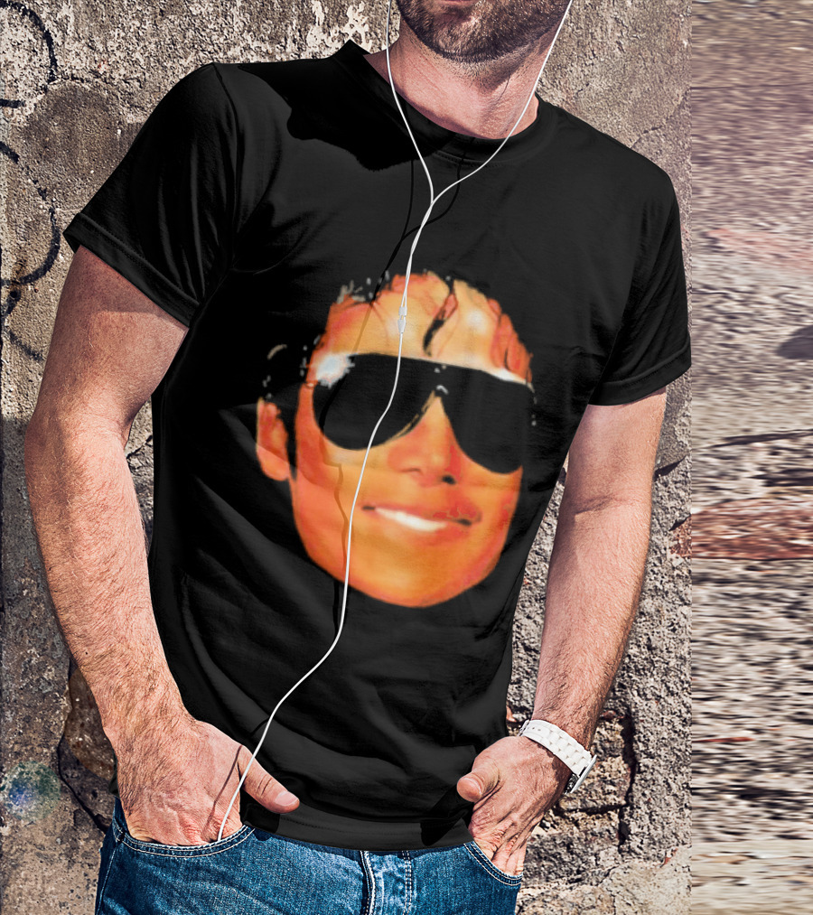 Godfrey Jackson Face With Sunglasses T-Shirt