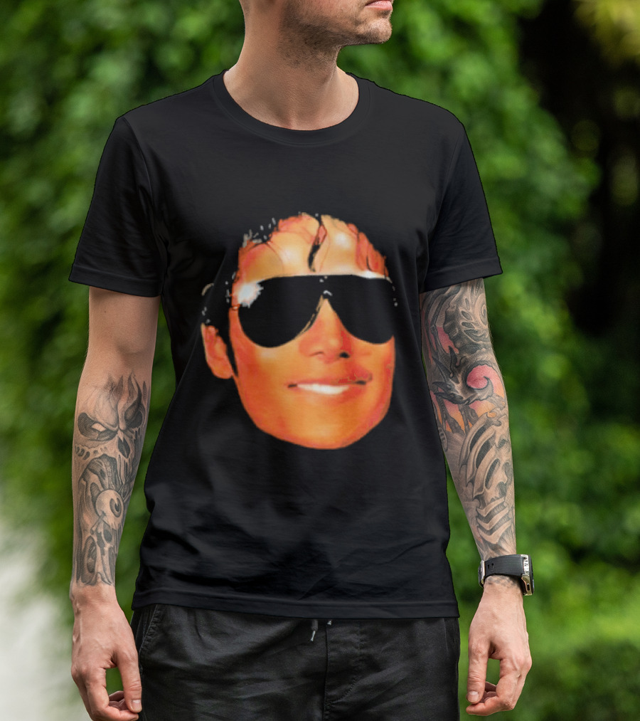Godfrey Jackson Face With Sunglasses T-Shirt