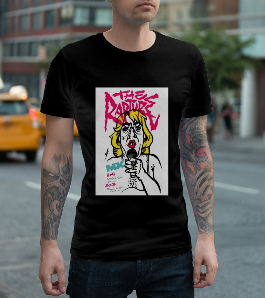 The Rapture 2026 México Tour Art MDX April 23 25 Live Performance T-Shirt