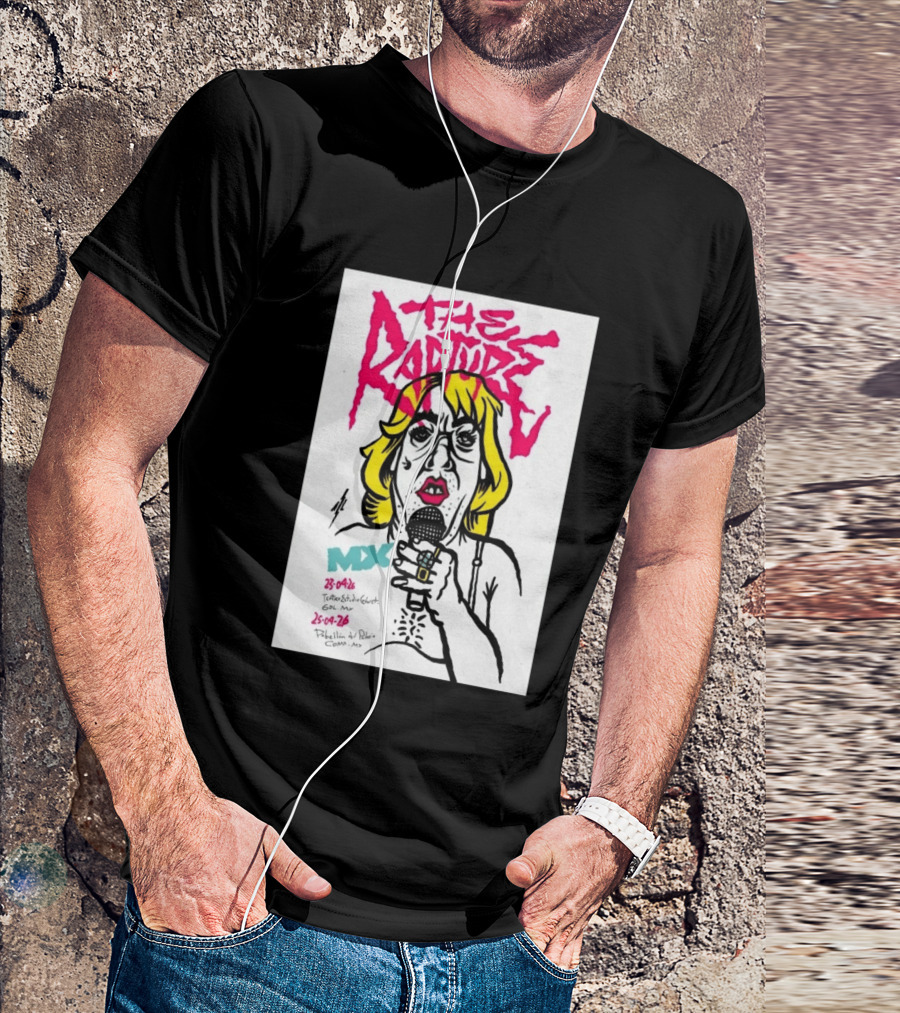 The Rapture 2026 México Tour Art MDX April 23 25 Live Performance T-Shirt