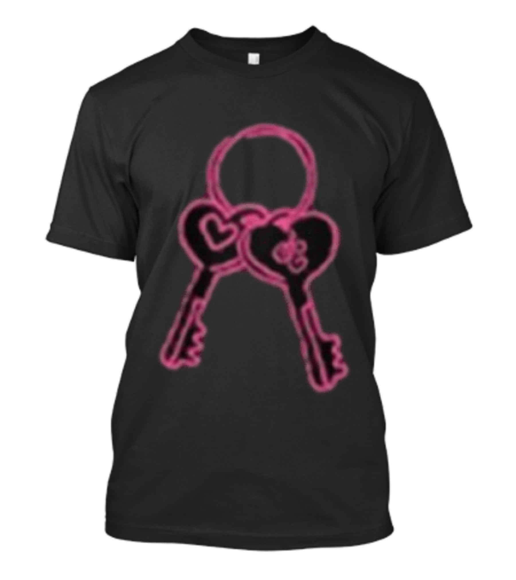 Sabrina Carpenter Never Enter Through The Back Door Heart Keys T-Shirt