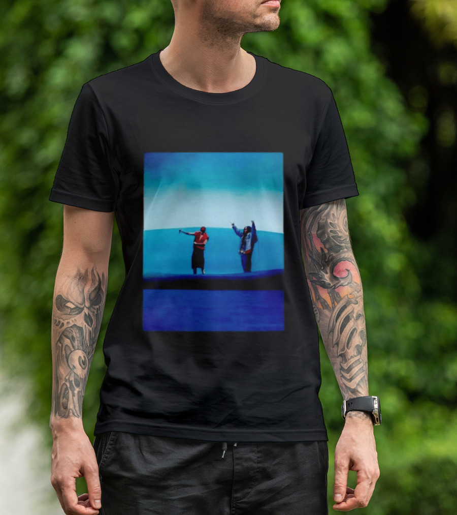 Justin Bieber Solána Imani Rowe Coachella 2026 Blue Stage Performance T-Shirt