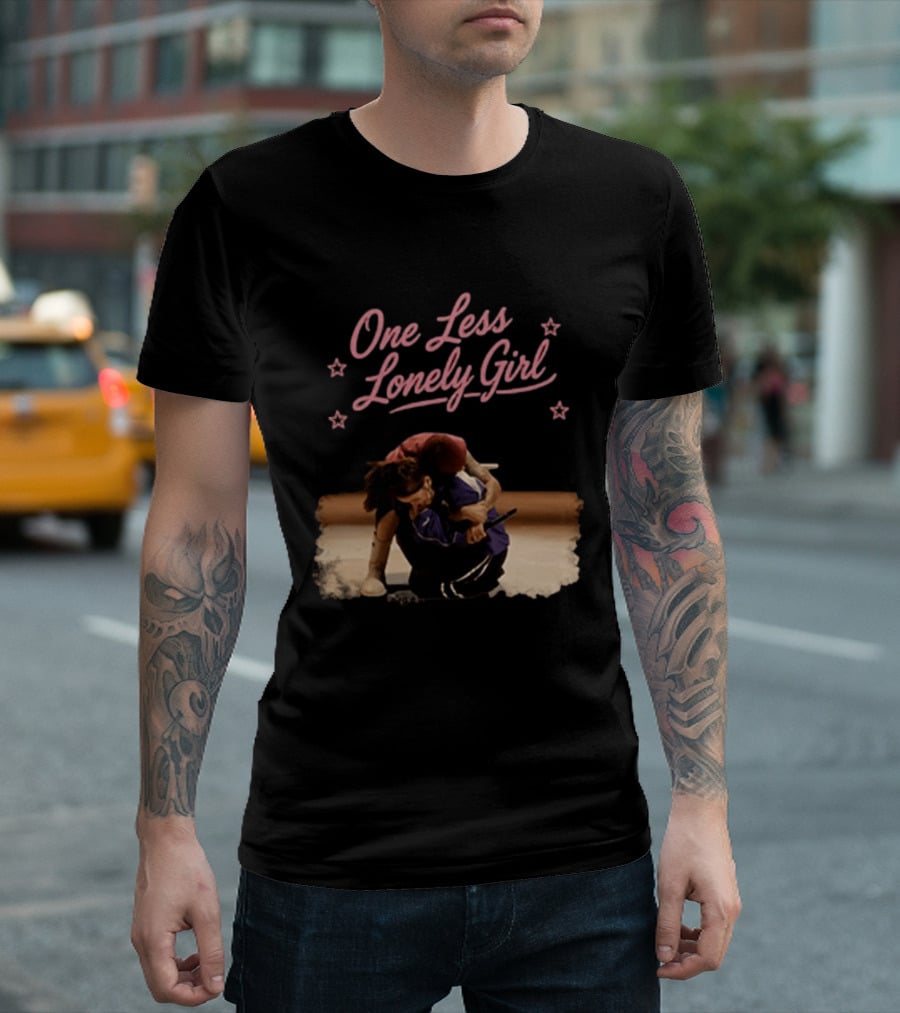 One Less Lonely Girl Coachella Concert Justin Bieber Billie Eilish T-Shirt