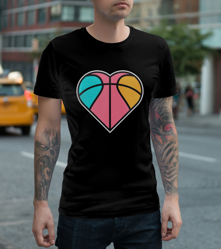 San Antonio Spurs Heart SATX NBA Basketball T-Shirt