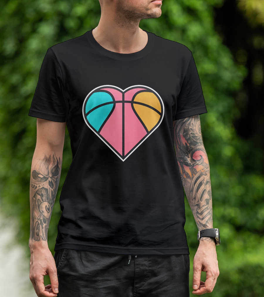 San Antonio Spurs Heart SATX NBA Basketball T-Shirt