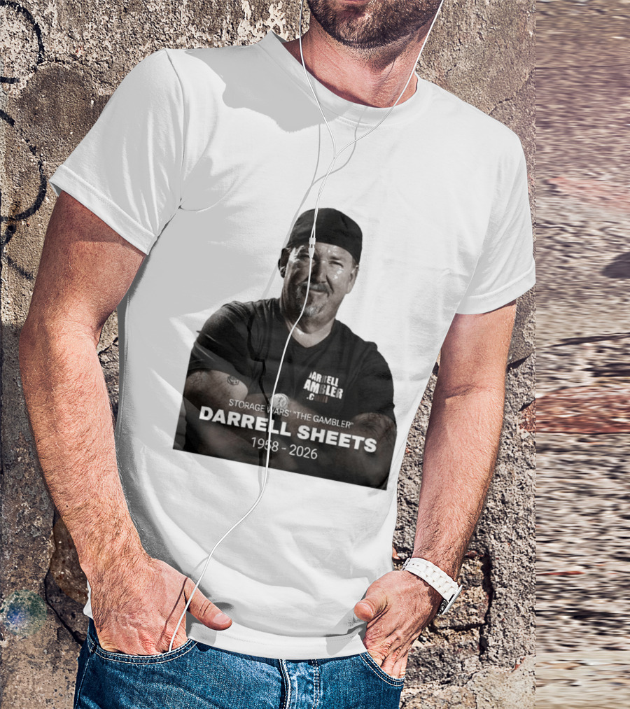 Storage Wars The Gambler Darrell Sheets 1958 2026 T-Shirt
