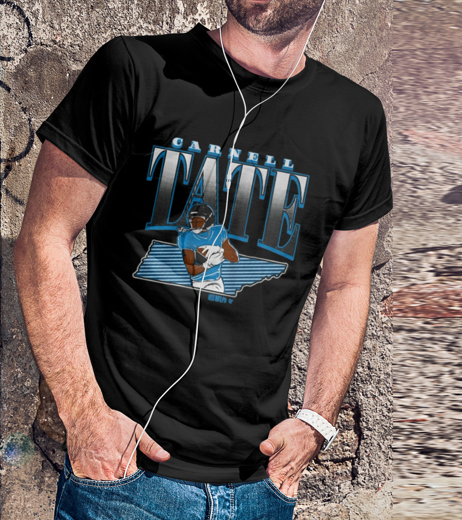 Carnell Tate Tennessee Titans 2026 Draft Player T-Shirt