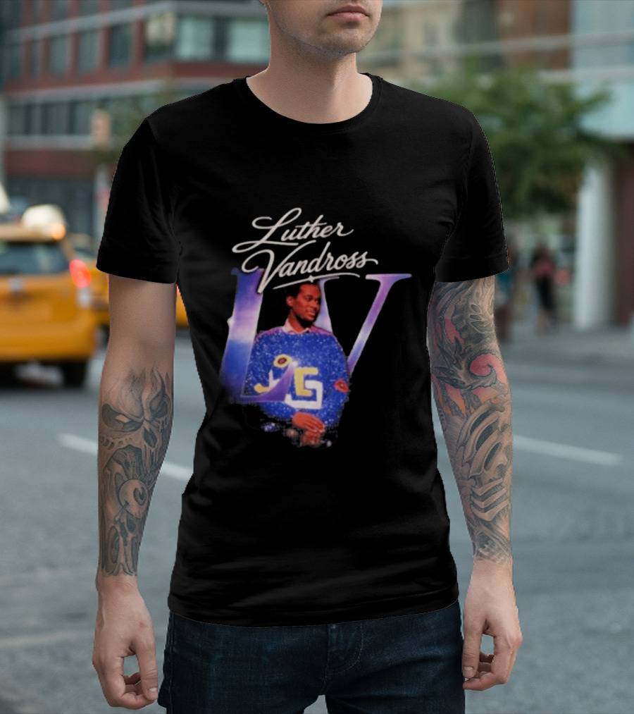Luther Vandross LV R&B Only Collab T-Shirt