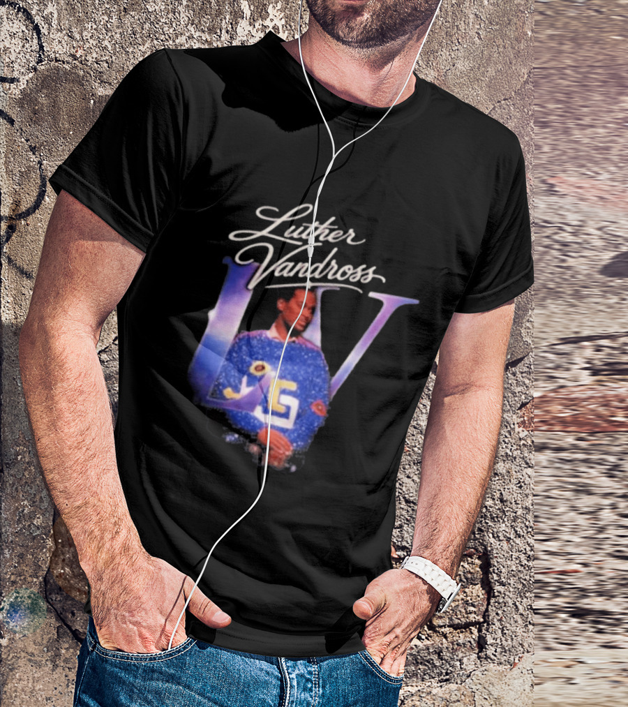 Luther Vandross LV R&B Only Collab T-Shirt