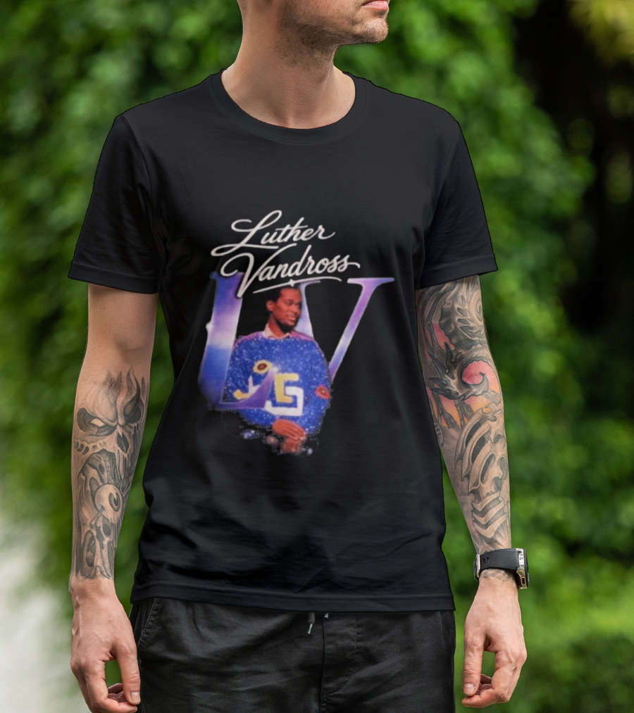 Luther Vandross LV R&B Only Collab T-Shirt