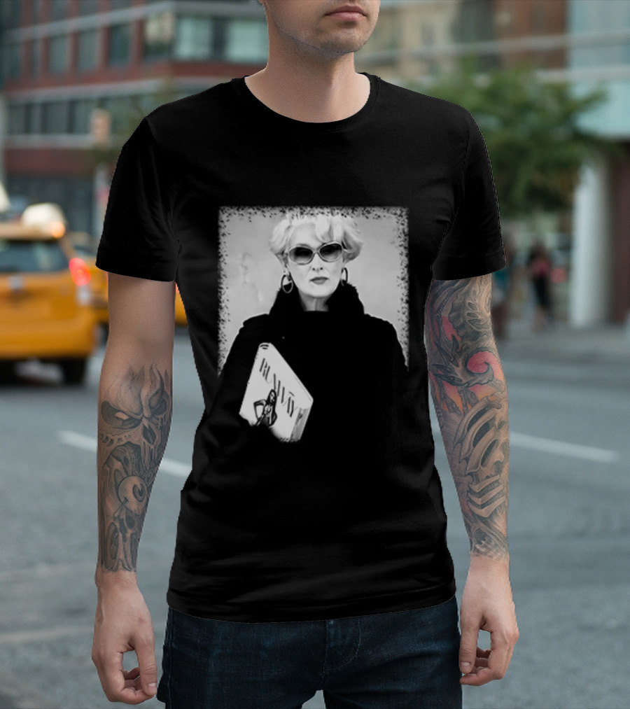 Miranda Priestly The Devil Wears Prada Iconic Fashion Editor T-Shirt