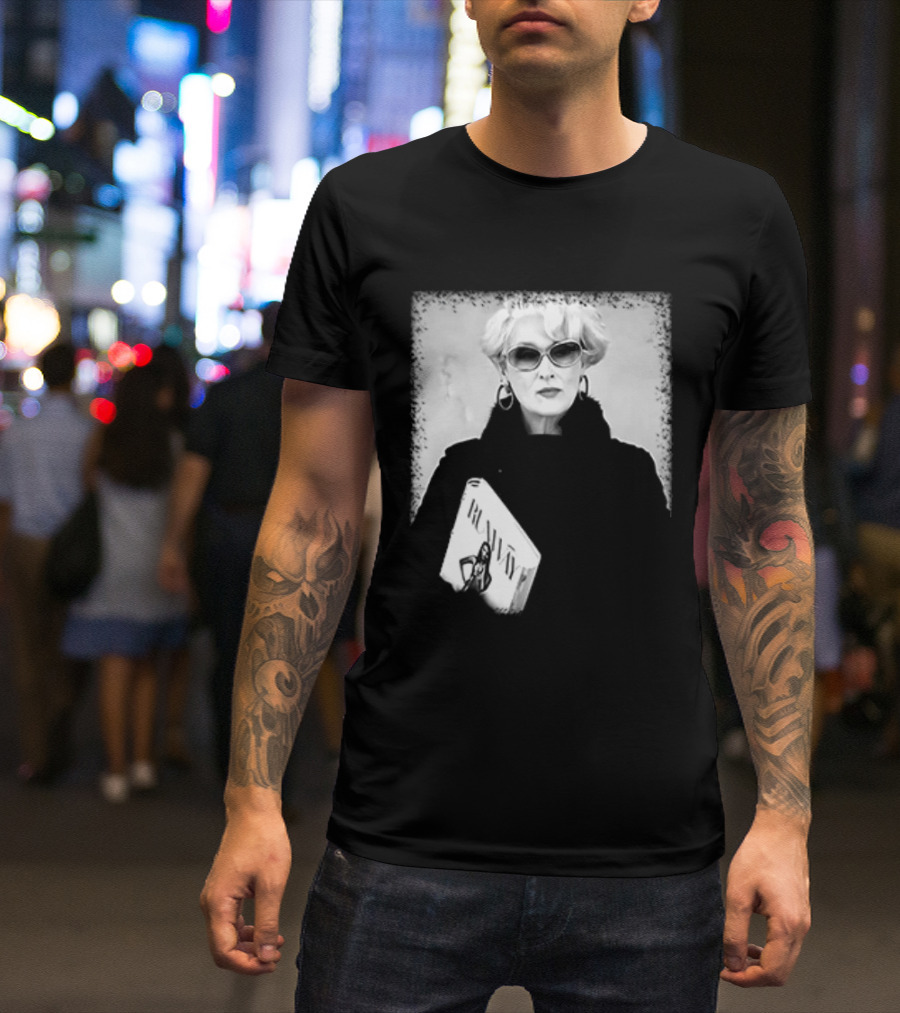 Miranda Priestly The Devil Wears Prada Iconic Fashion Editor T-Shirt
