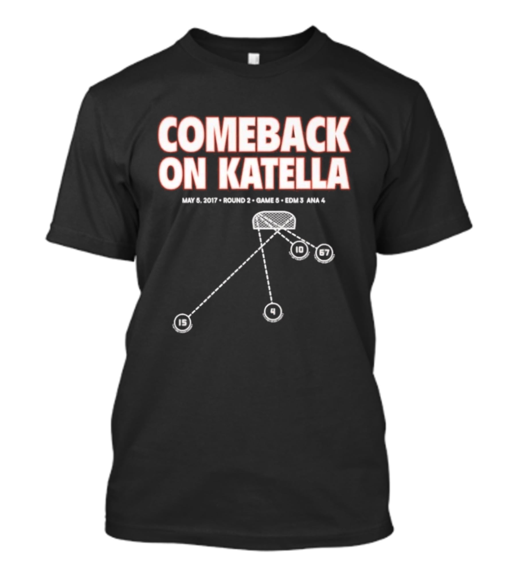 Comeback On Katella Local 209 Round 2 Game 5 Road Atl 3 T-Shirt