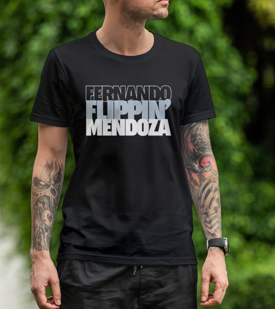 Fernando Flippin' Mendoza Las Vegas Raiders T-Shirt