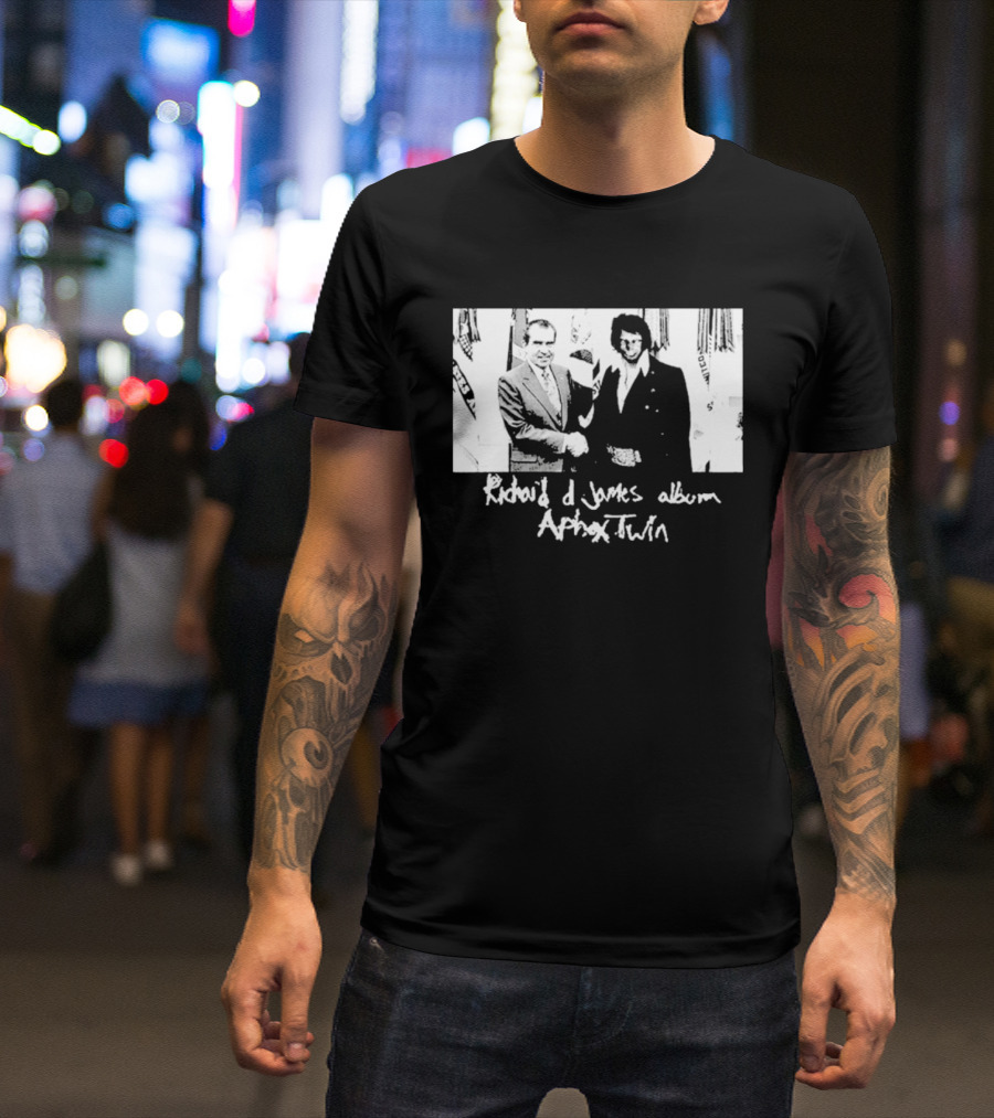 Richard D. James Album Aphex Twin Handshake T-Shirt