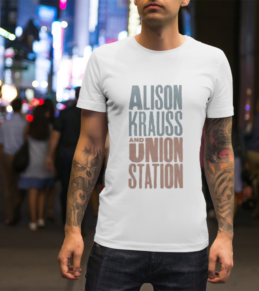 Alison Krauss And Union Station AKUS Stack T-Shirt