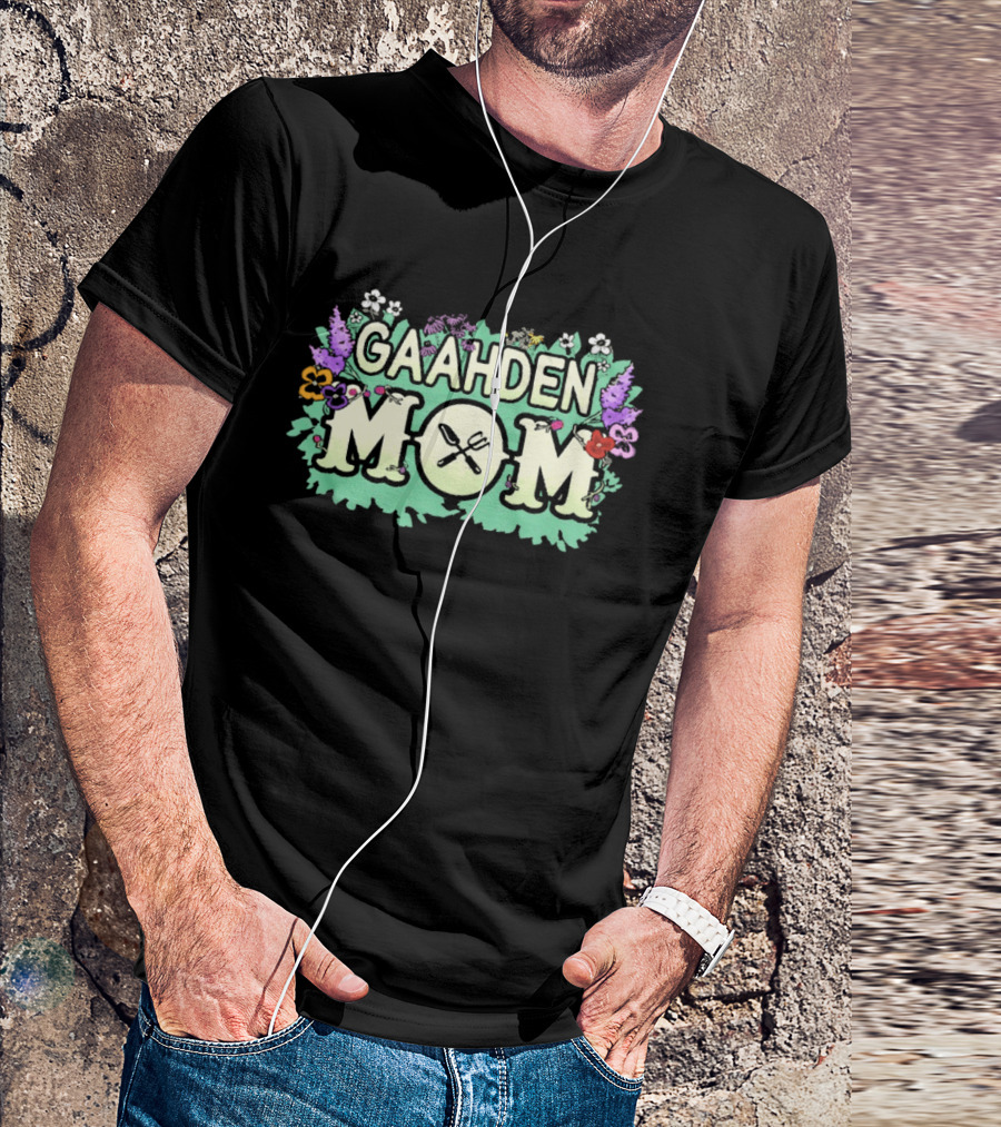 Gaahden Mom Gardening Tools Floral T-Shirt
