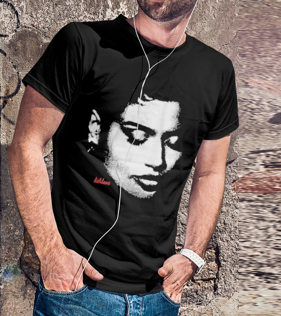 Kehlani Monochrome Face T-Shirt