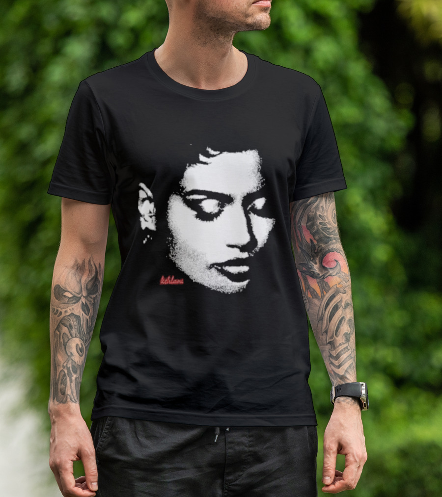 Kehlani Monochrome Face T-Shirt