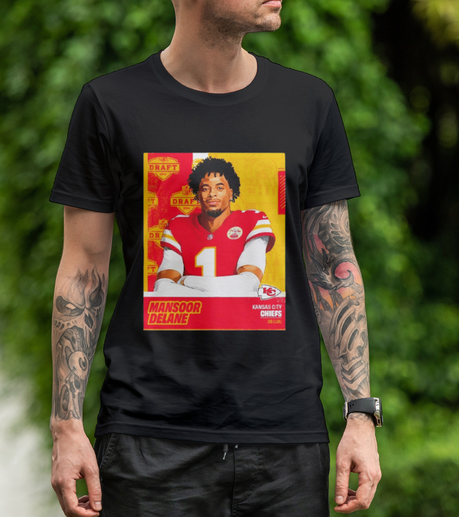 Mansoor Delane Kansas City Chiefs Draft 2026 NFL CB LSU T-Shirt
