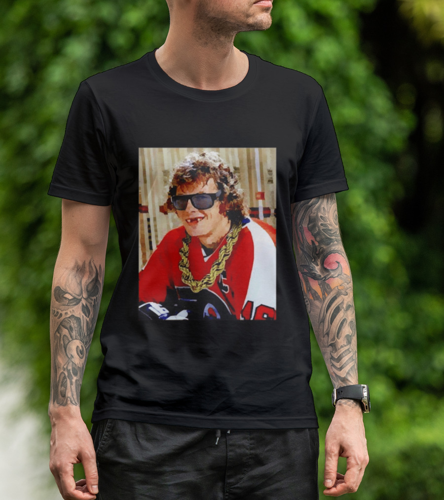 Philadelphia Flyers Bobby Clarke Retro Style Smile Iconic 1970s Nostalgia T-Shirt
