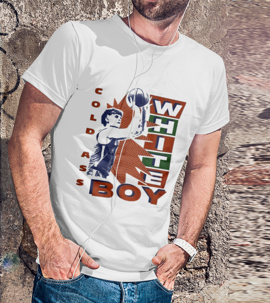 Thomas Haugh Cold Ass White Boy Basketball T-Shirt