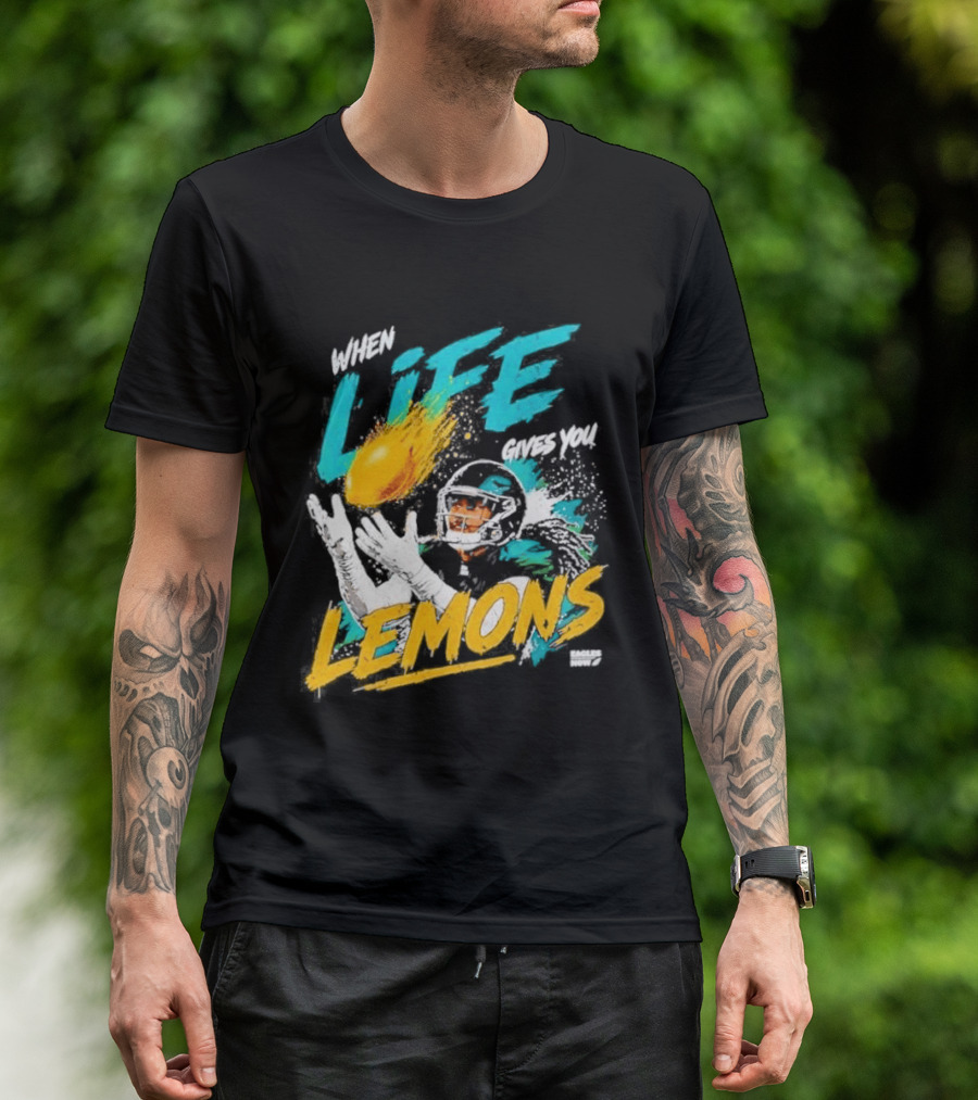 Philadelphia Eagles When Life Gives You Lemons Football Makai Lemon T-Shirt