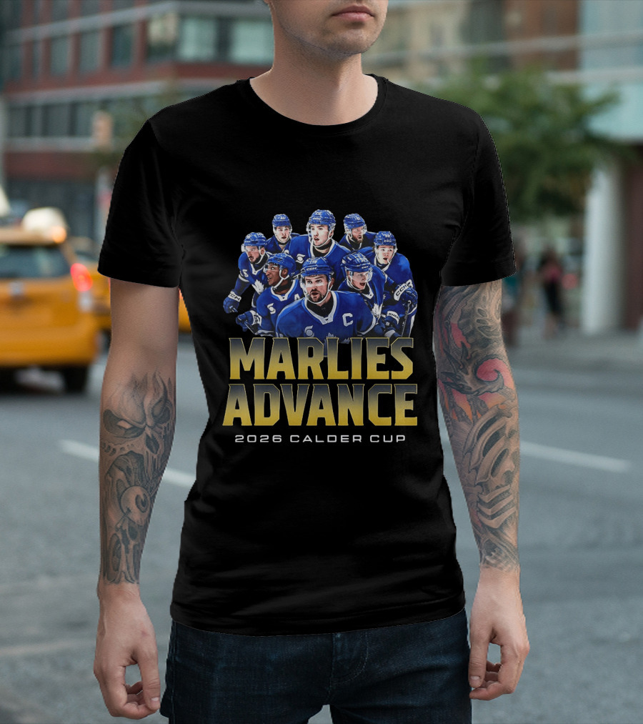 Marlies Advance 2026 Calder Cup Victory Toronto Hockey Team T-Shirt