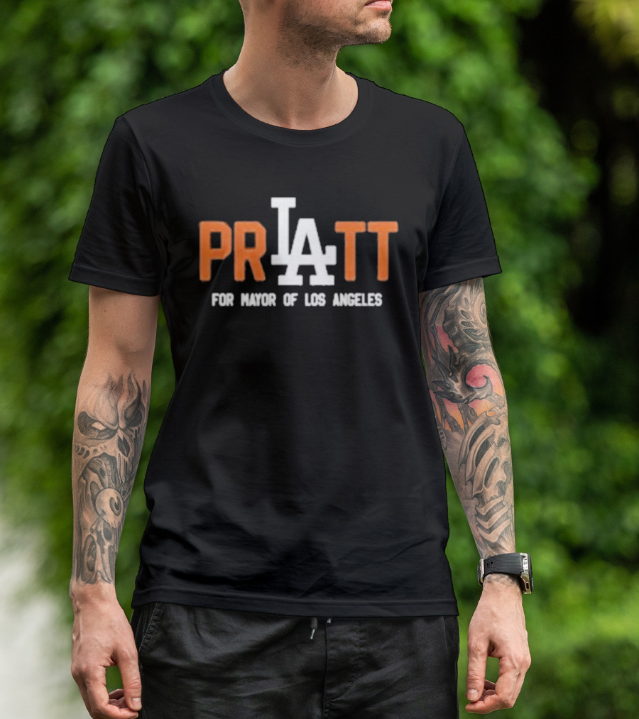 PRATT For Mayor Of Los Angeles LA Election Campaign T-Shirt