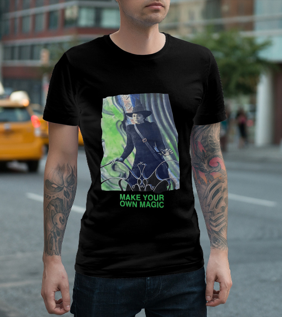 The Wizard Of Oz Make Your Own Magic Wicked Character Image T-Shirt