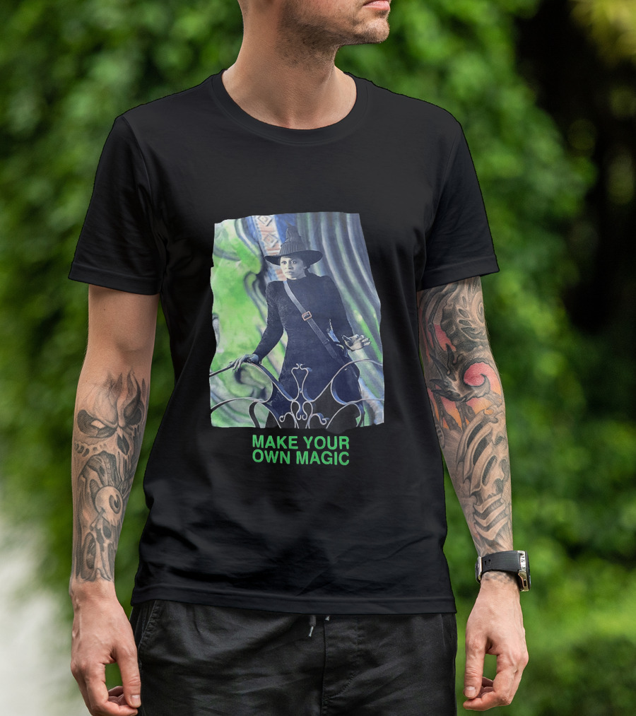 The Wizard Of Oz Make Your Own Magic Wicked Character Image T-Shirt