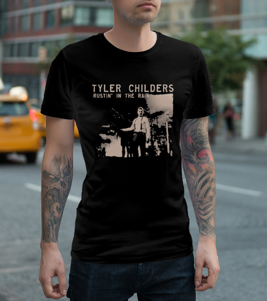 Tyler Childers Rustin In The Rain Vintage Western T-Shirt