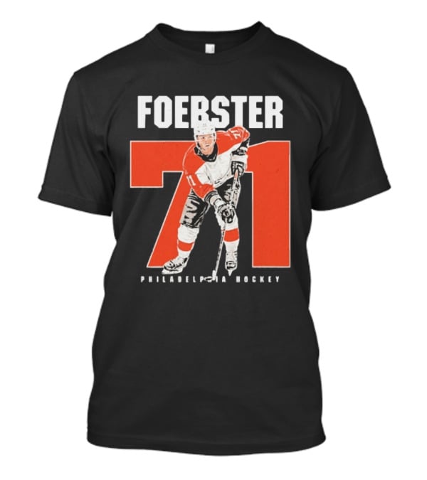 Tyson Foerster 71 Philadelphia Hockey Flyers T-Shirt