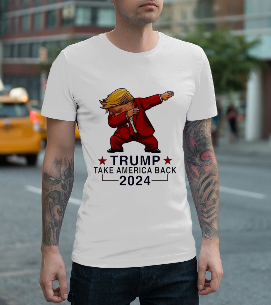 Trump Dabbing Take America Back 2024 T-Shirt