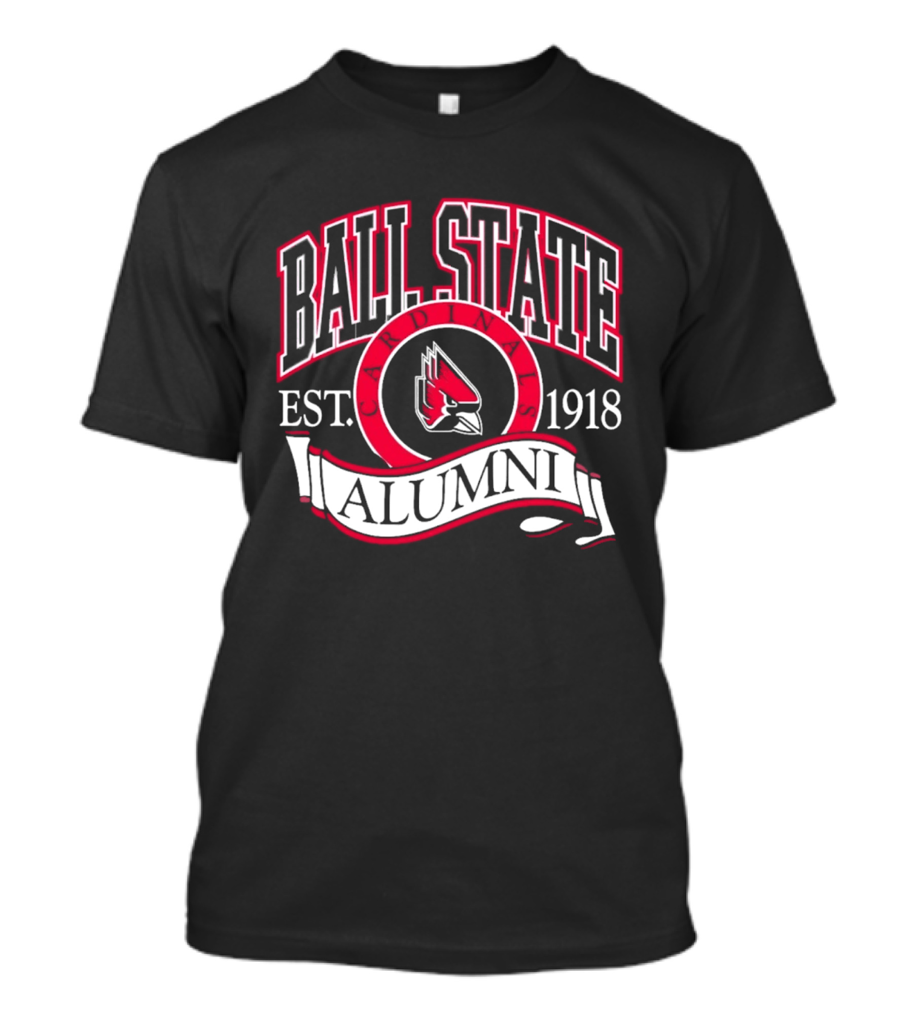 Ball State University Alumni Est. 1918 Cardinal T-Shirt
