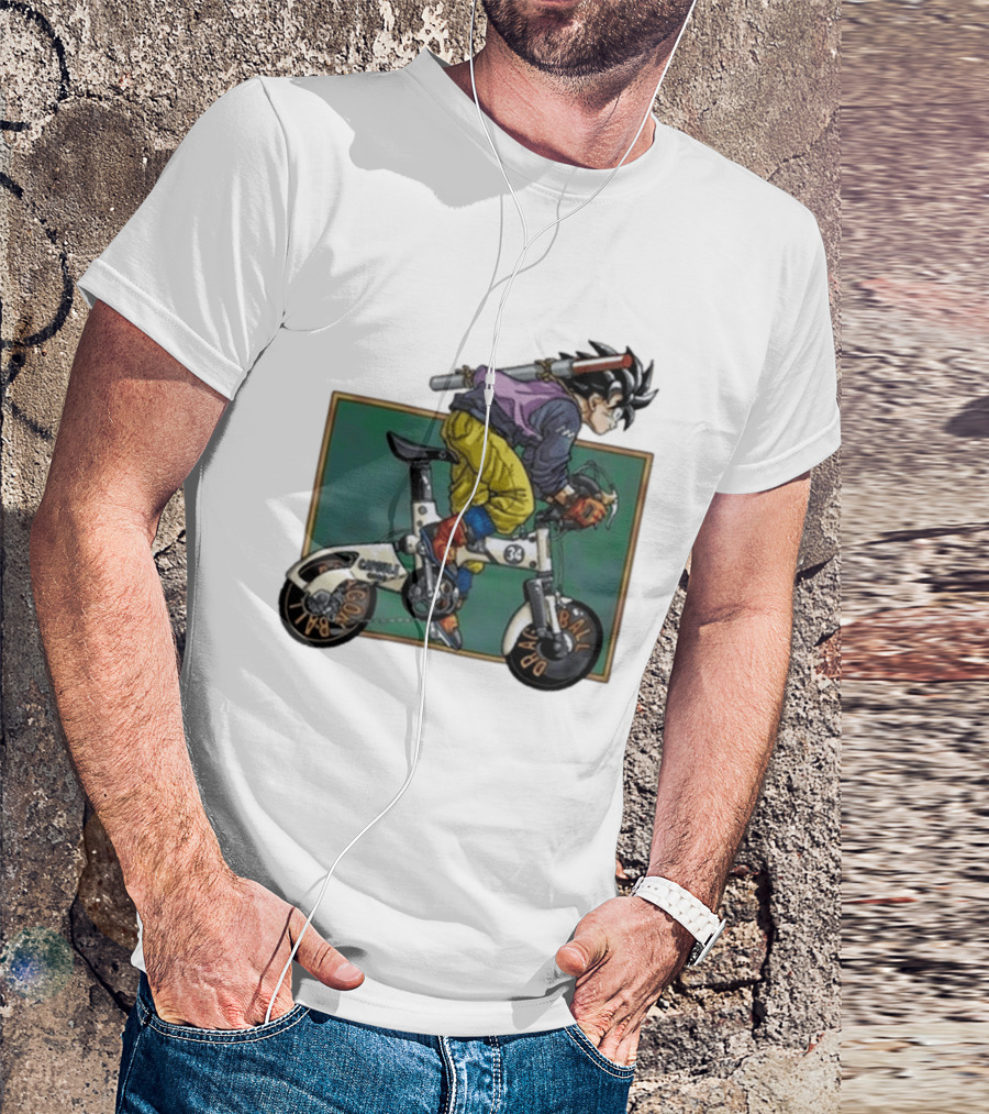 Dragon Ball Z Goku Limited Edition Cycling 34 Capsule Corp T-Shirt